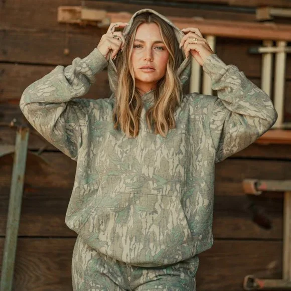 Tribe Kelley Tops Nwt Tribe Kelley Mossy Oak Butter Hoodie